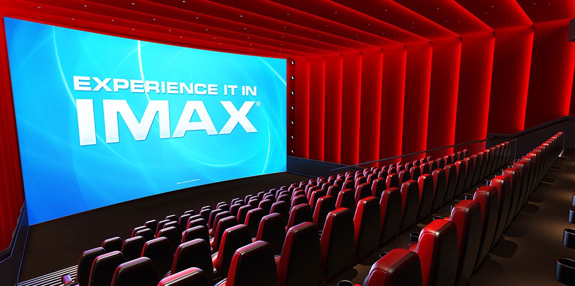 Large IMAX cinema space with seating.