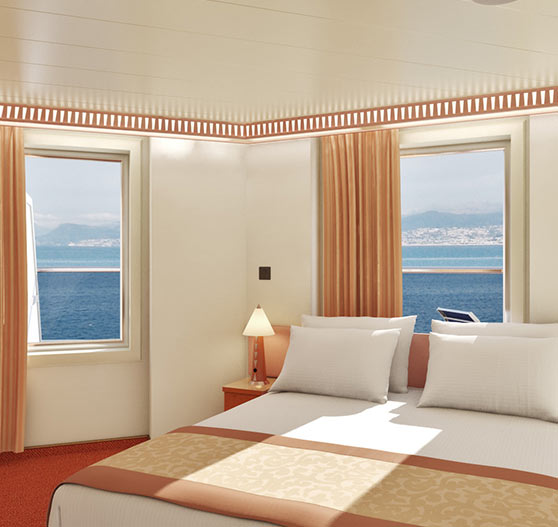 Premium vista balcony stateroom on carnival valor.